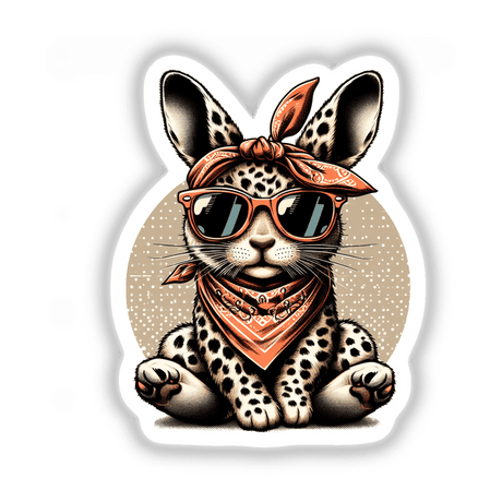 Gangsta Leopard Bunny Rabbit