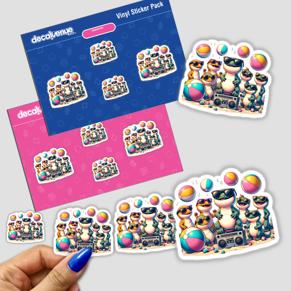 Lizard Beach Party Sunglasses Boombox