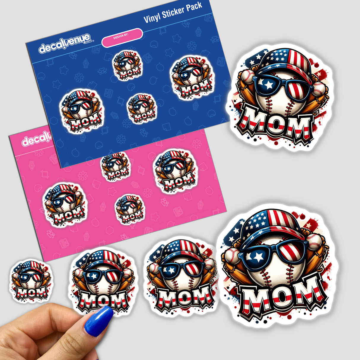 American Baseball Mom Flag