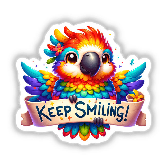 Cute Parrot Keep Smiling