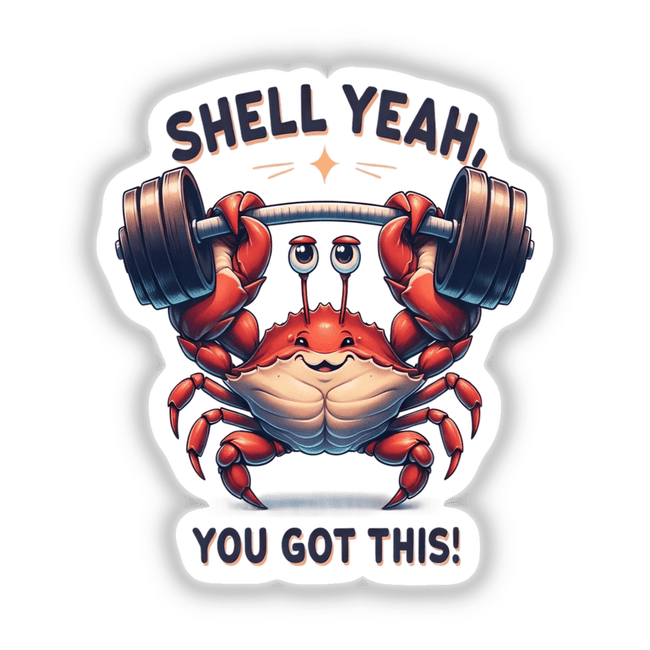 Crab Weightlifting Shell Yeah