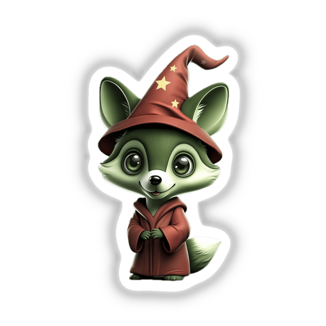 a cartoon character with a hat and coat