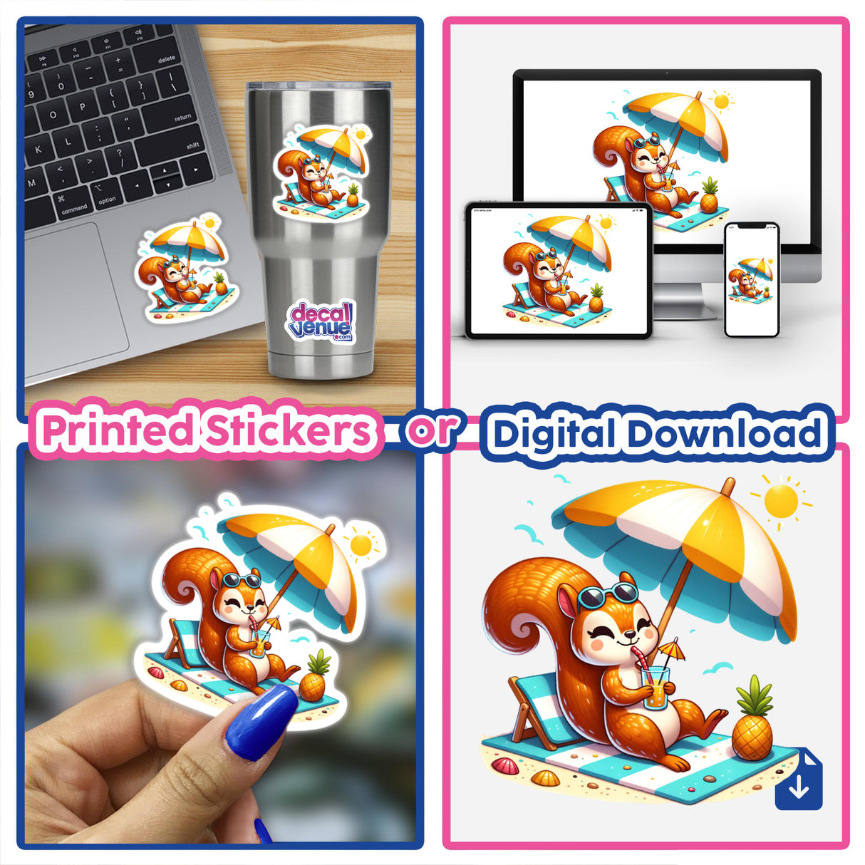 Squirrel Soaking Up The Sun