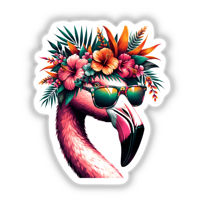 Tropical Vibes Flamingo