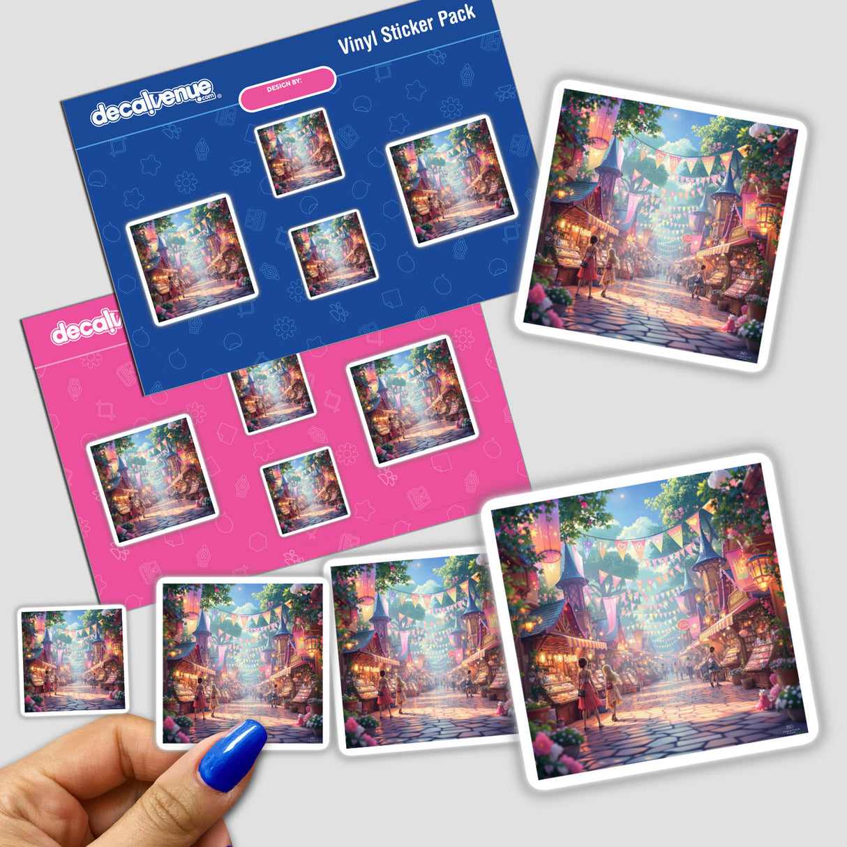 The Enchanted Marketplace of Light