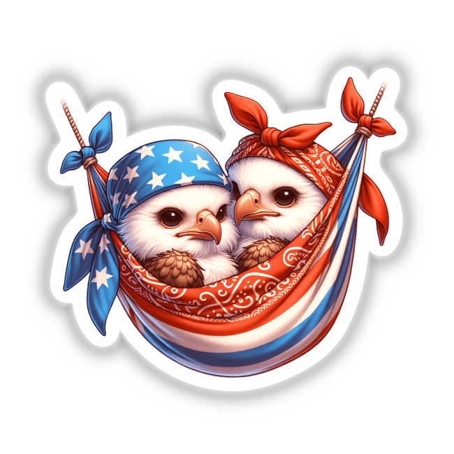 Bald Eagles in Bandana Hammock USA
