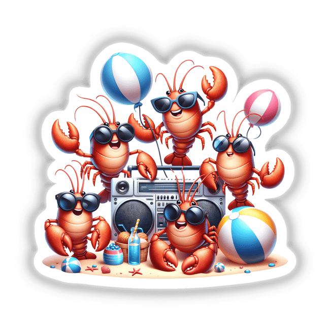 Lobster Beach Party Summer