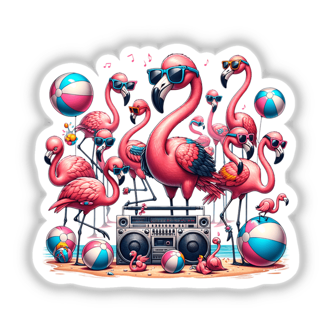 Flamingo Beach Party