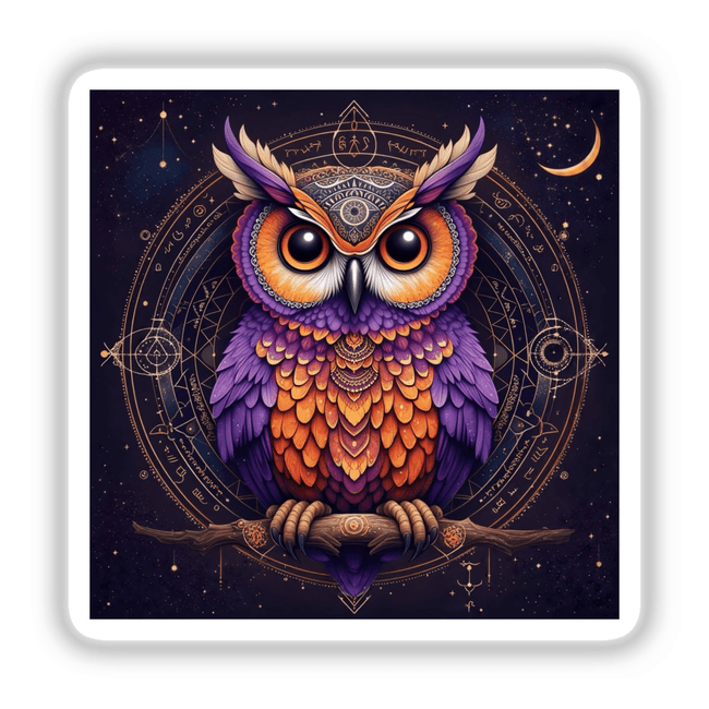 Mystical Cosmic Owl