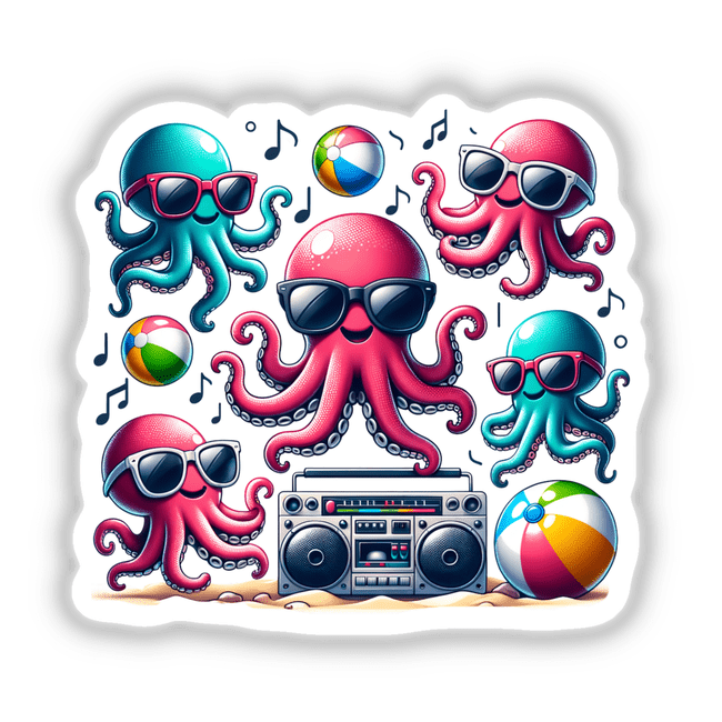 Octopus Beach Party Summer