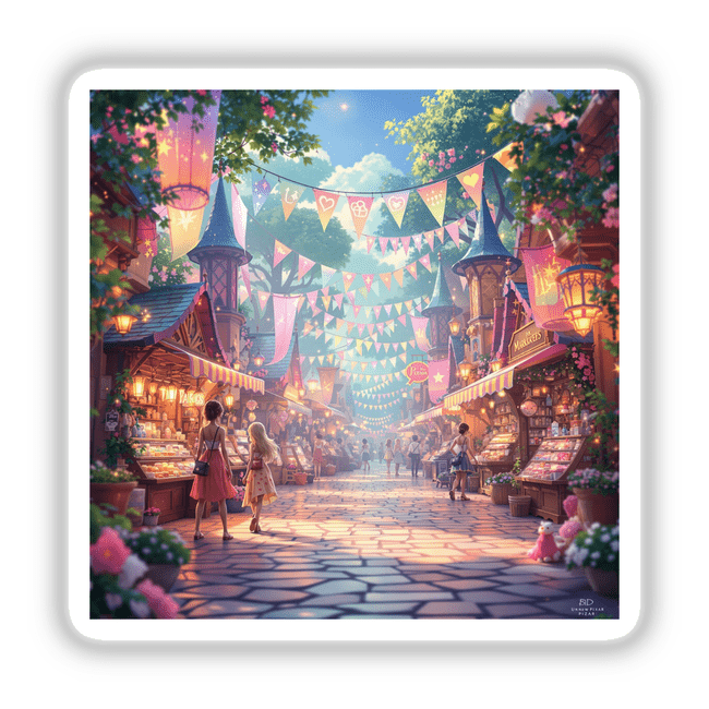 The Enchanted Marketplace of Light