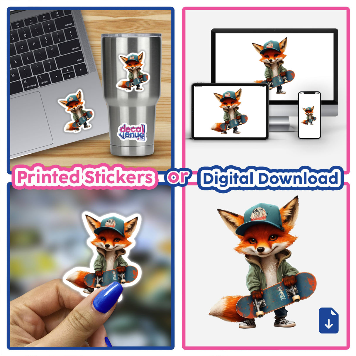 Sly Fox Skateboarder