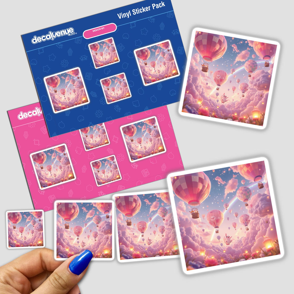 Hot Air Balloons in the Dreamy Skies