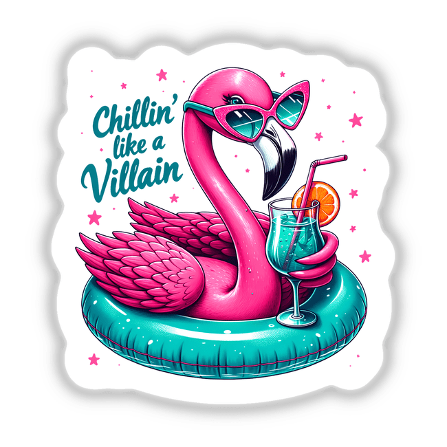 Flamingo Chillin’ Like a Villain