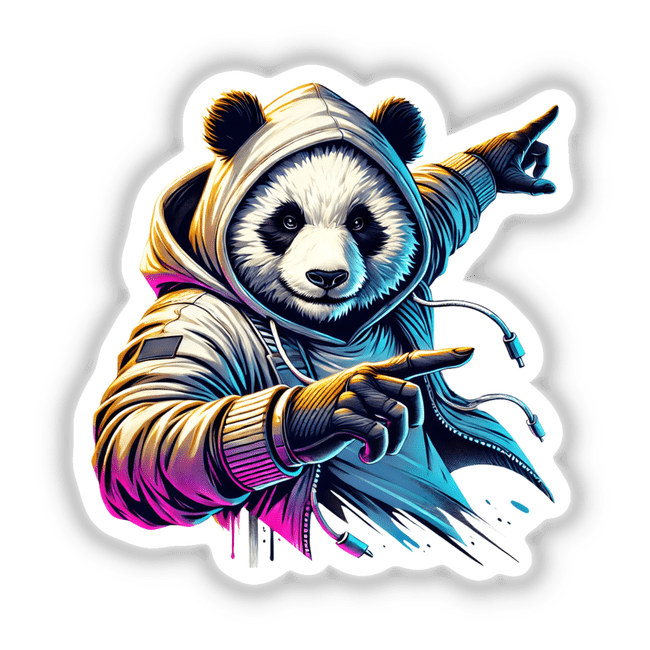 Panda Hoodie Urban Vibes