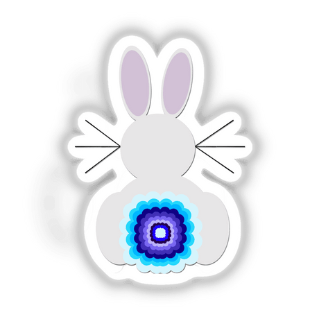 BLUE EASTER BUNNY