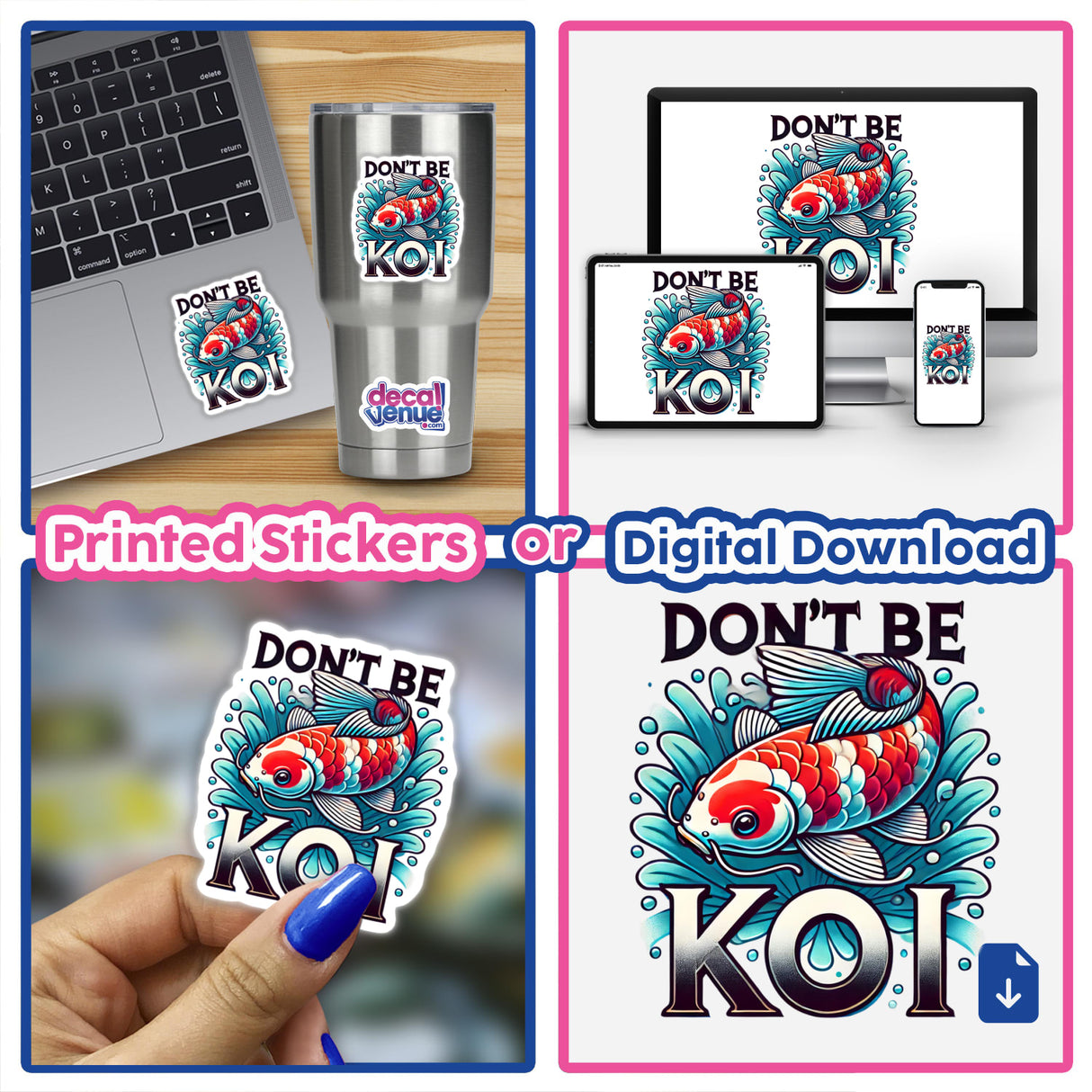 Koi Fish Dont Be Koi