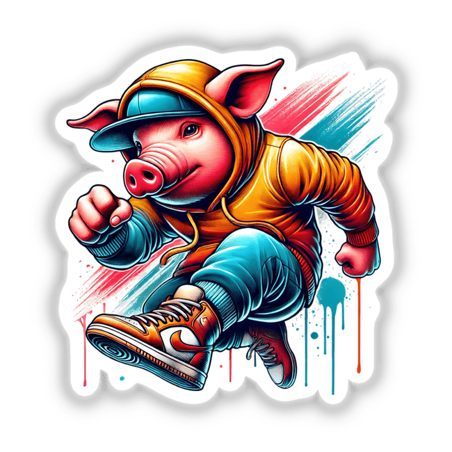 Pig Hoodie Urban Vibes