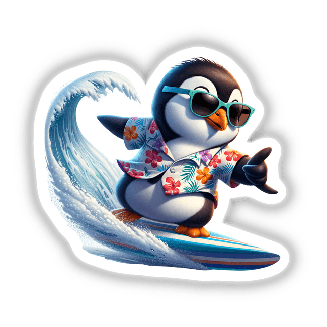 Surfing Penguin Paradise