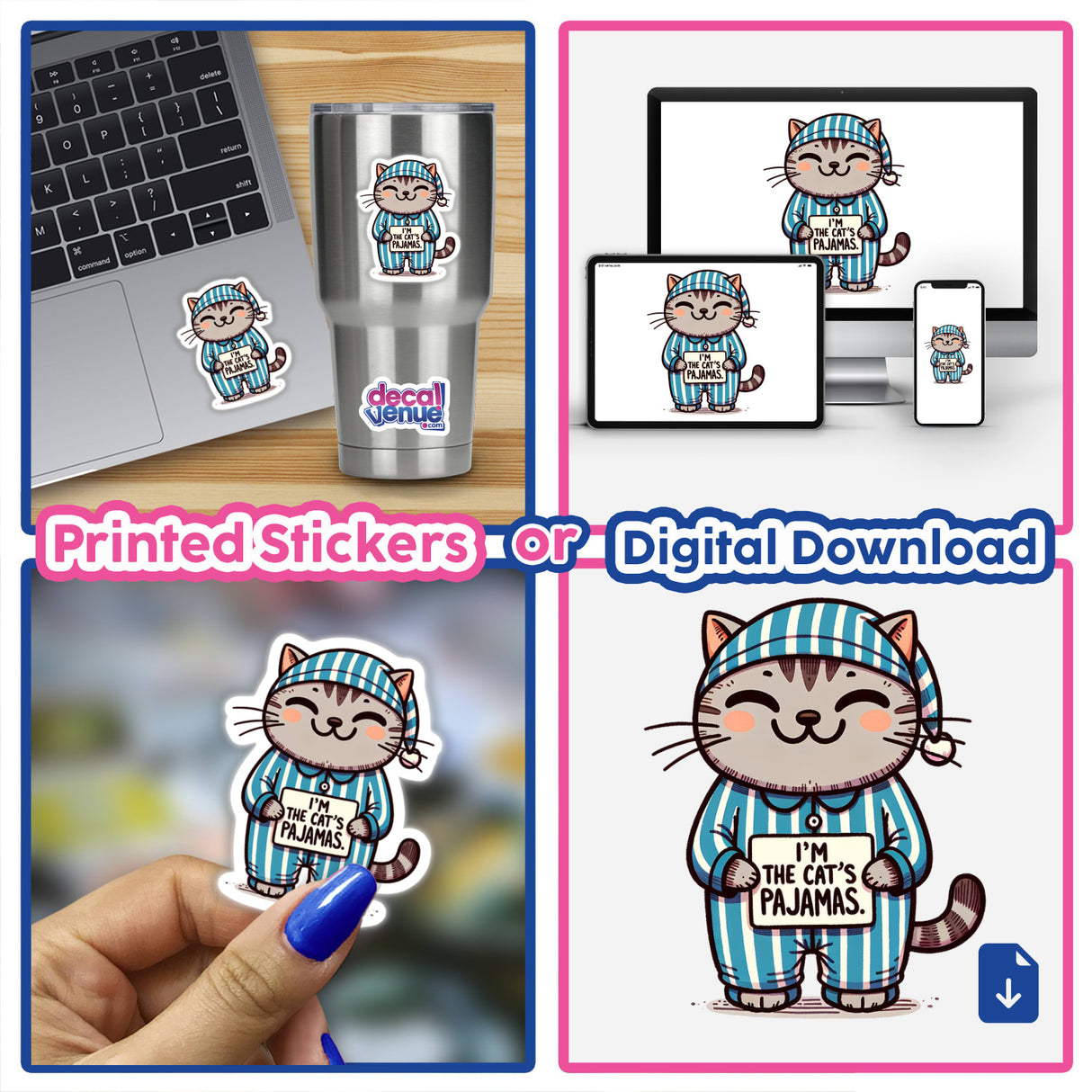 Cat Im The Cats Pajamas