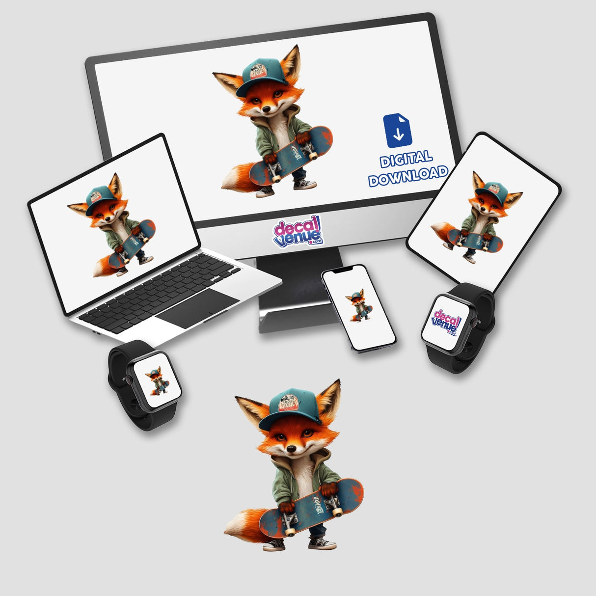 Sly Fox Skateboarder