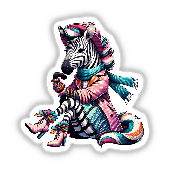 Fashionable Zebra