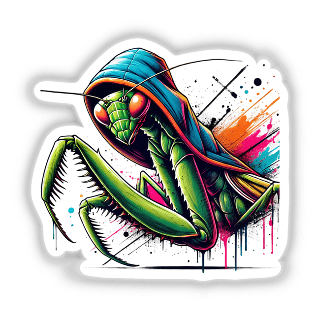 Praying Mantis Hoodie Urban Vibes