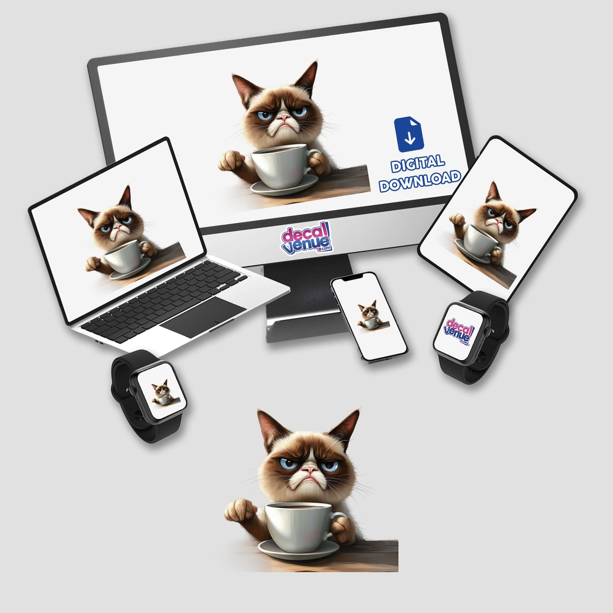 Cat Monday Morning Coffee