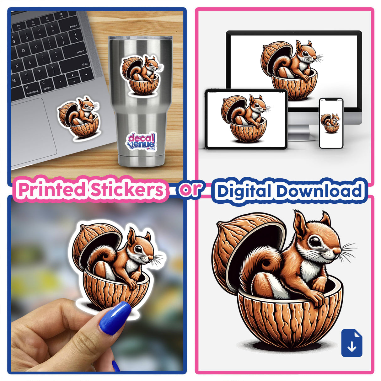 Squirrel In A Nutshell