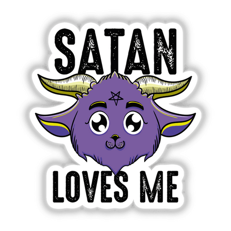 Funny Satanic Satan Loves Me Lucifer Gift Idea