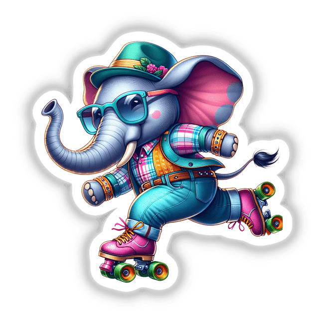 Elephant On Skates2