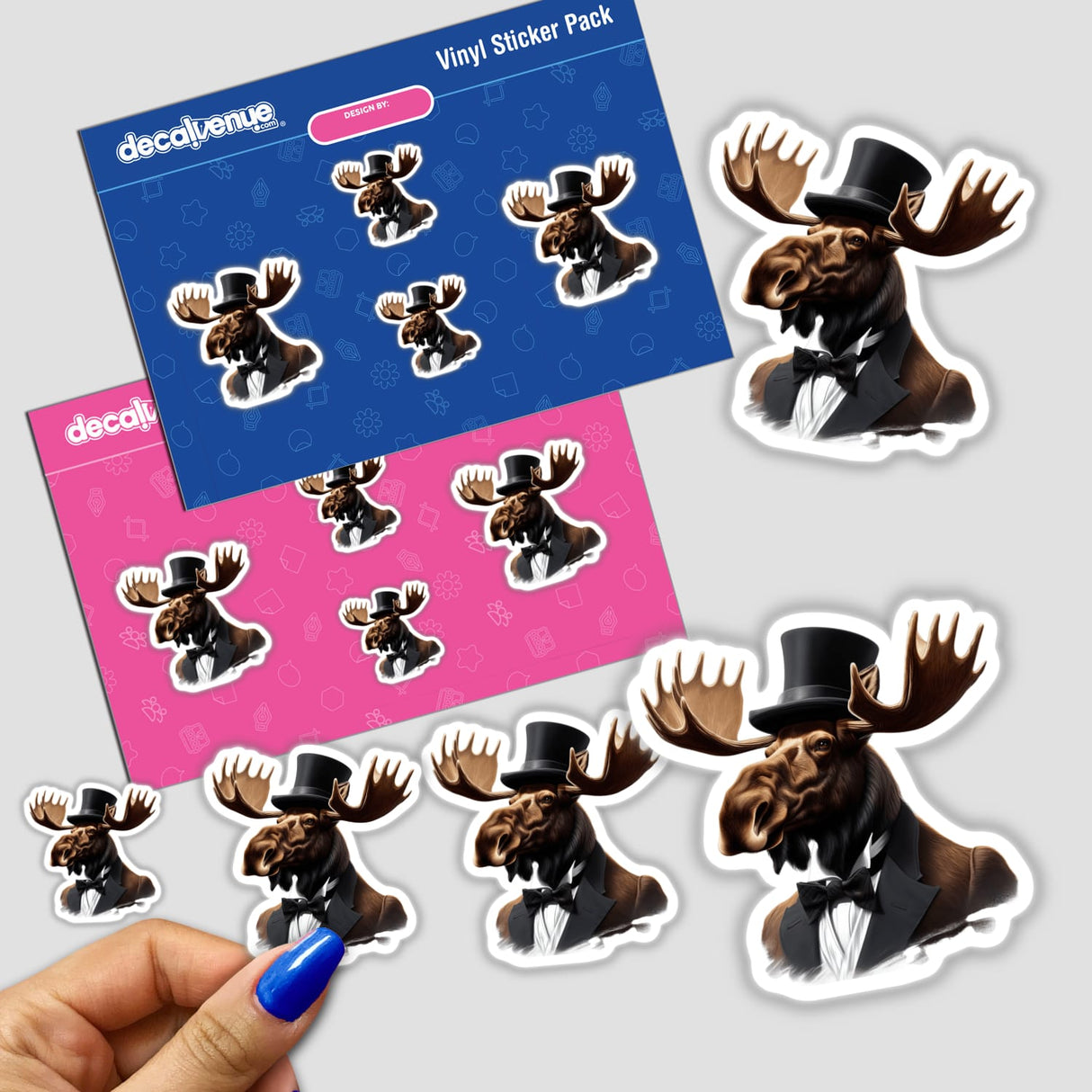 Majestic Moose Dapper in Top Hat