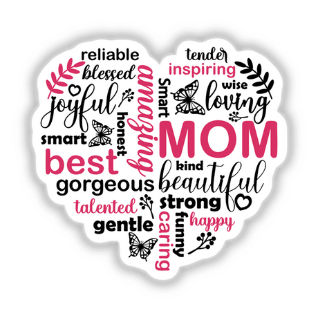Mother's Day Words of Kindness Word Art