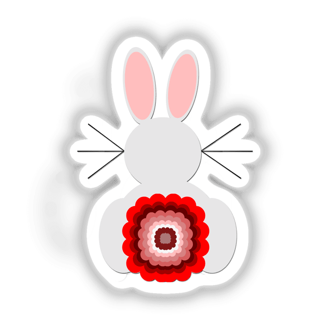 RED EASTER BUNNY