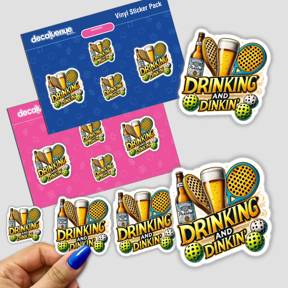 Pickleball Drinking and Dinkin