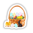 Easter Basket With Chicks