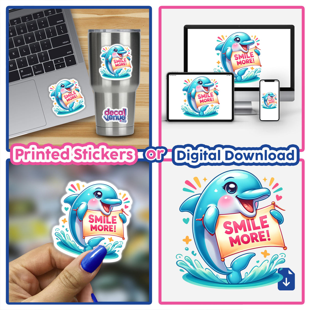 Dolphins Smile More Positive Vibes