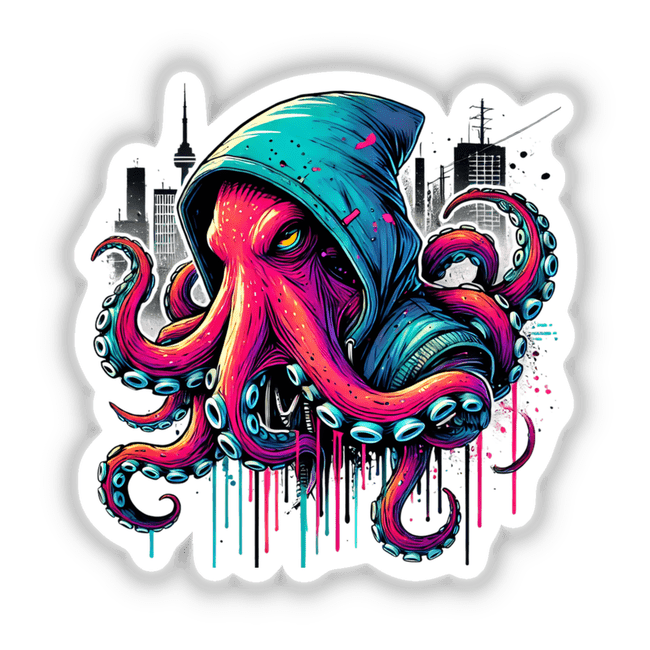 Octopus Hoodie Urban Vibes
