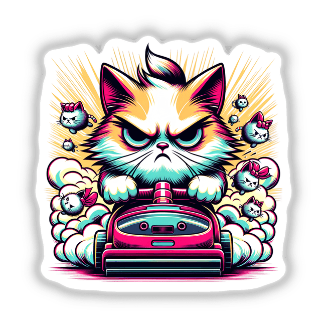 Grumpy Cat Vacuum Conquest