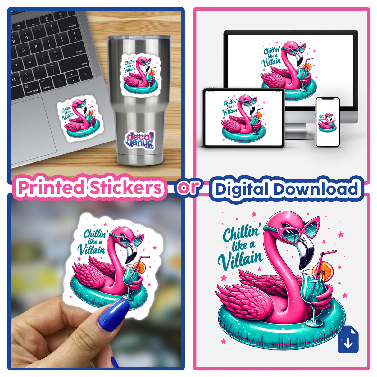 Flamingo Chillin’ Like a Villain