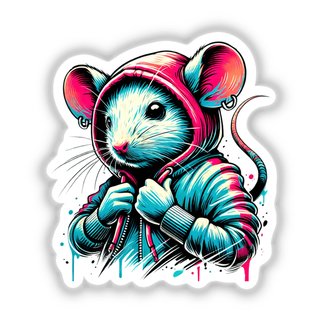 Mouse Hoodie Urban Vibes