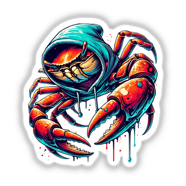 Crab Hoodie Urban Vibes