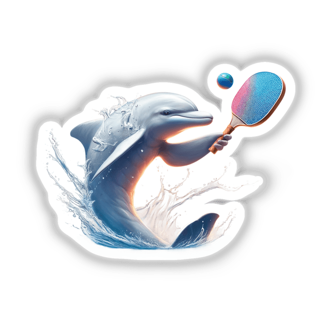 Dolphin Playing Pickleball