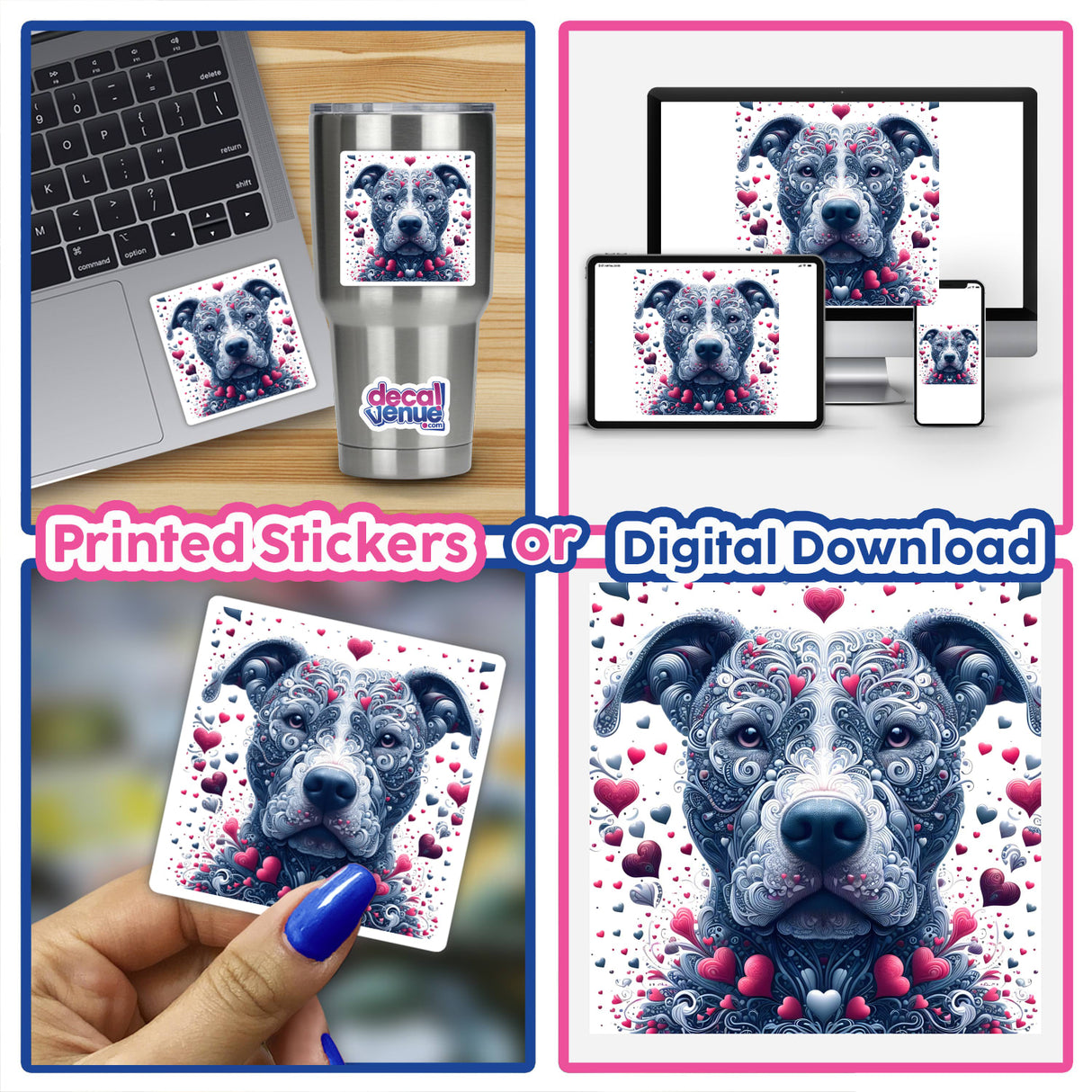 All Around Pitbull Love w/ background