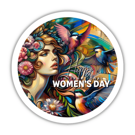 "Woman with birds" - International Women's Day