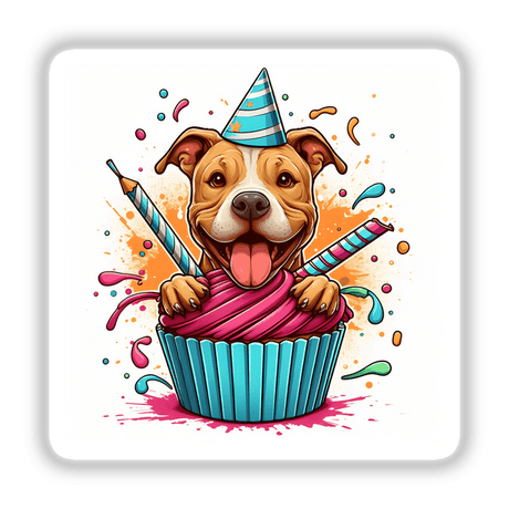 Cupcake Pitbull Dog