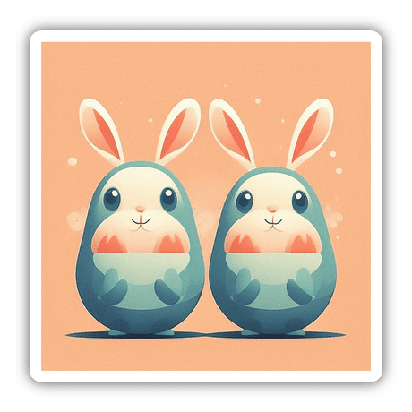 “Twin Egg Bunny Rabbits”