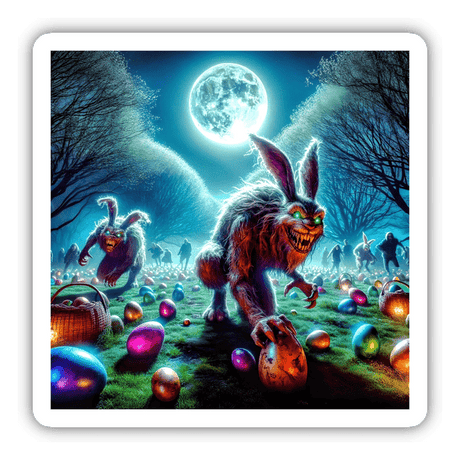 Moonlit Menace: The Easter Nightmare.