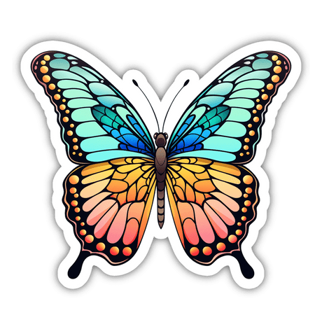 Cute Butterfly Sticker