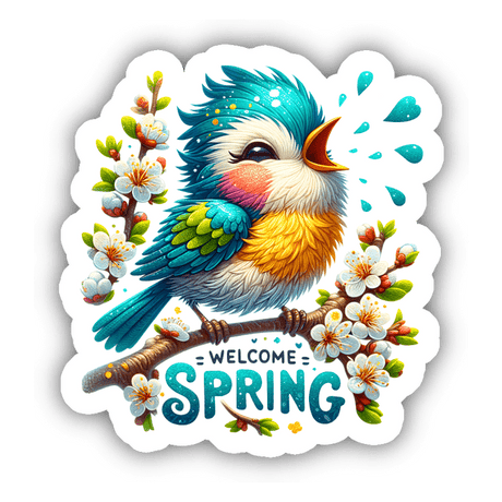 Spring Bird Sticker